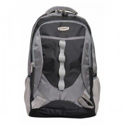 Aqsa ALB54 Stylish Laptop Bag (Black and Grey)